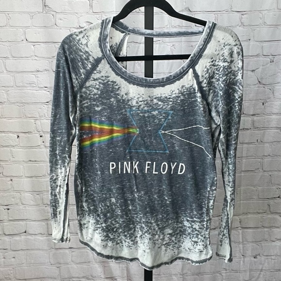 Chaser Pink Floyd Dark Side Long Sleeve Tee Shirt - Picture 1 of 4